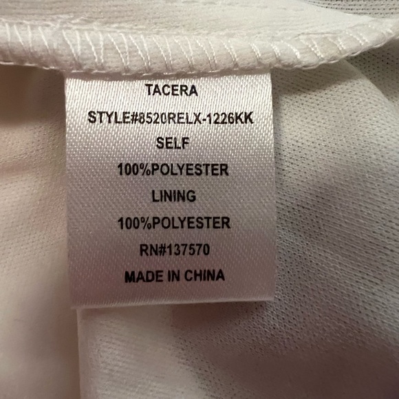 Taverna 1X Chevron Dress with Ruffle Sleeves - Picture 4 of 4